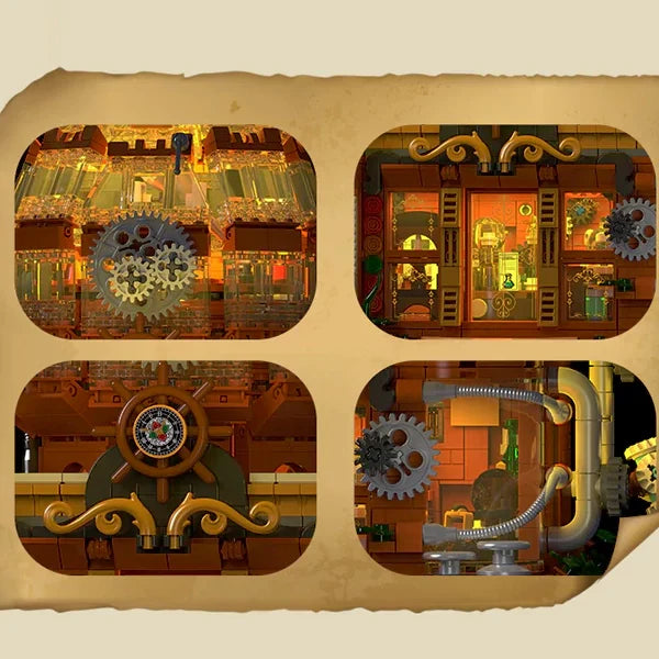 Steampunk-Zauberladen 1842 Teile