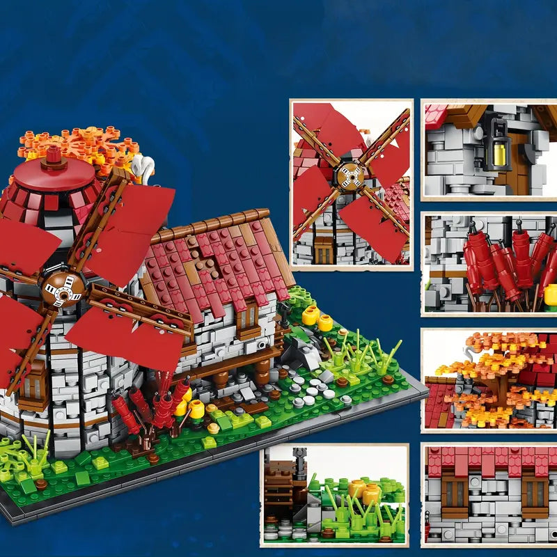 Windmill Town 2296PCS
