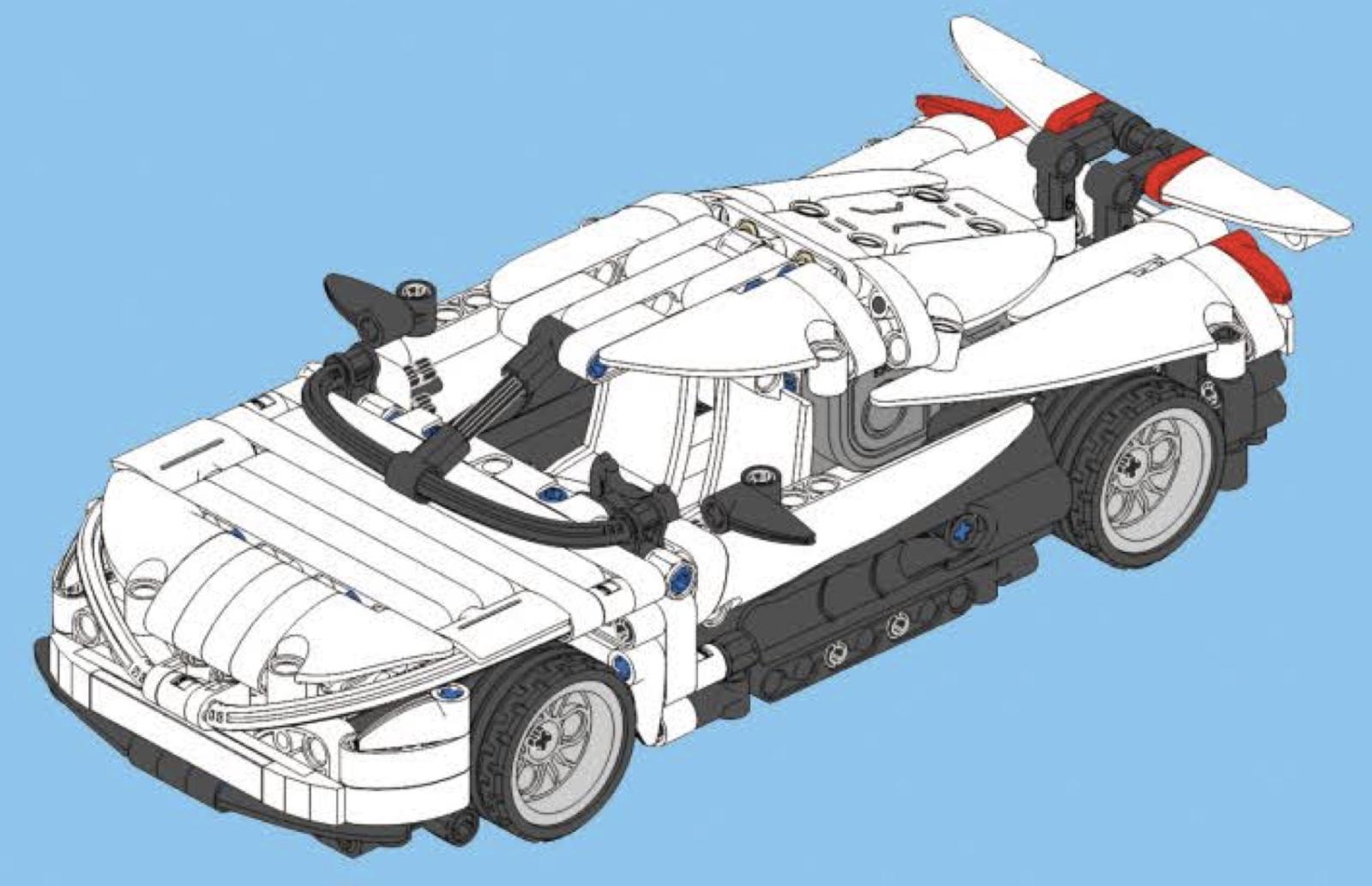 Minibricks Apocalypse Roadster 368 Teile