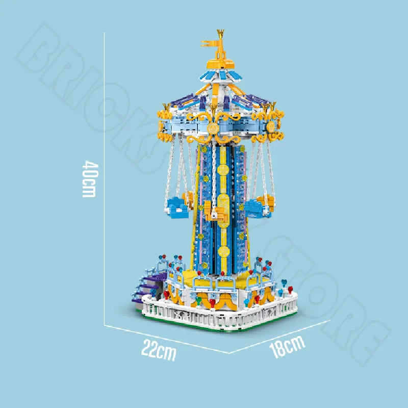 Amusement Park Rotating Windmill 1892PCS