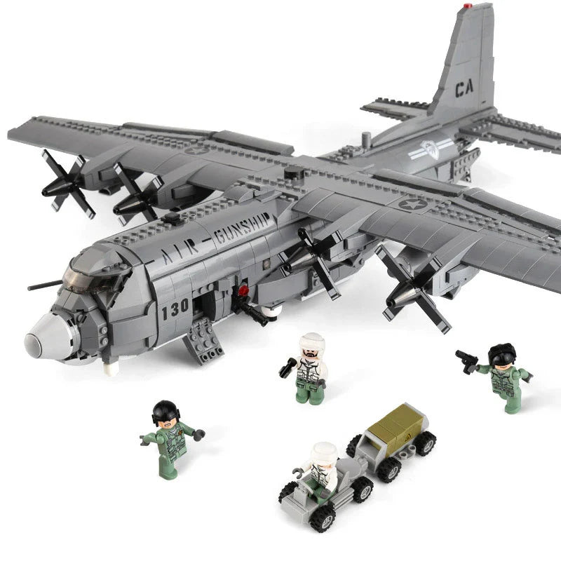 Kanonenboot Flugzeug Fluggerät 1713 Teile