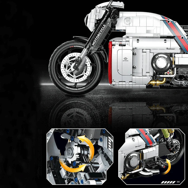 Mecha Racing Bike 2615PCS