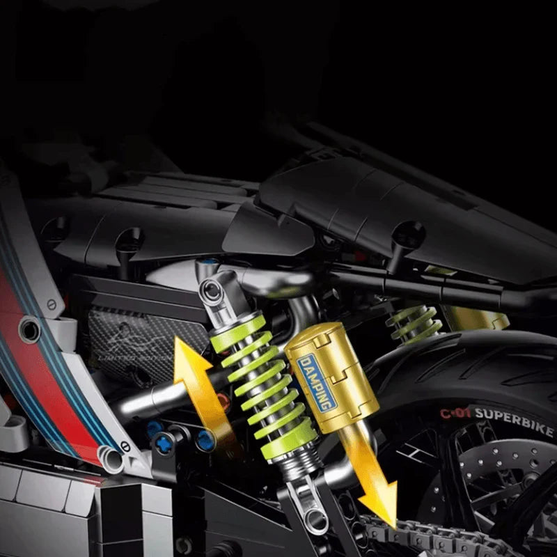 Mecha Racing Bike 2615PCS