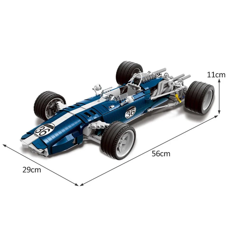 F1 Speed Eagle Racing Car 1758PCS
