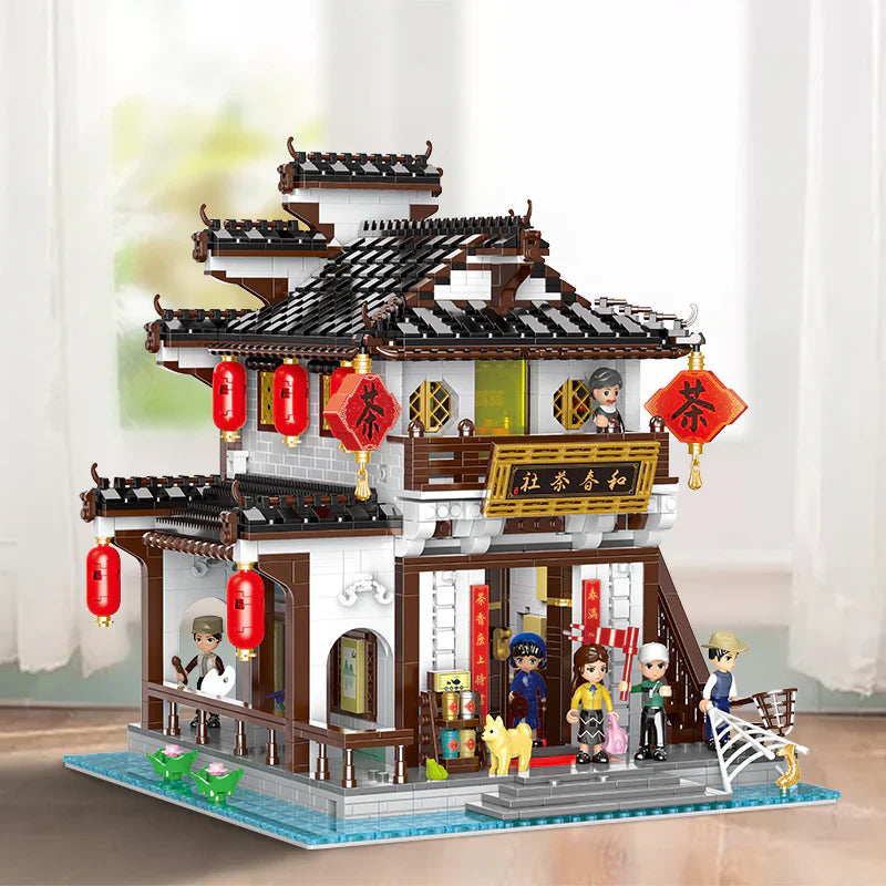 Riverside Town Teahouse 2673PCS