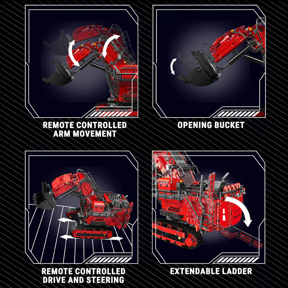 Heavy-Duty Excavator 4767PCS