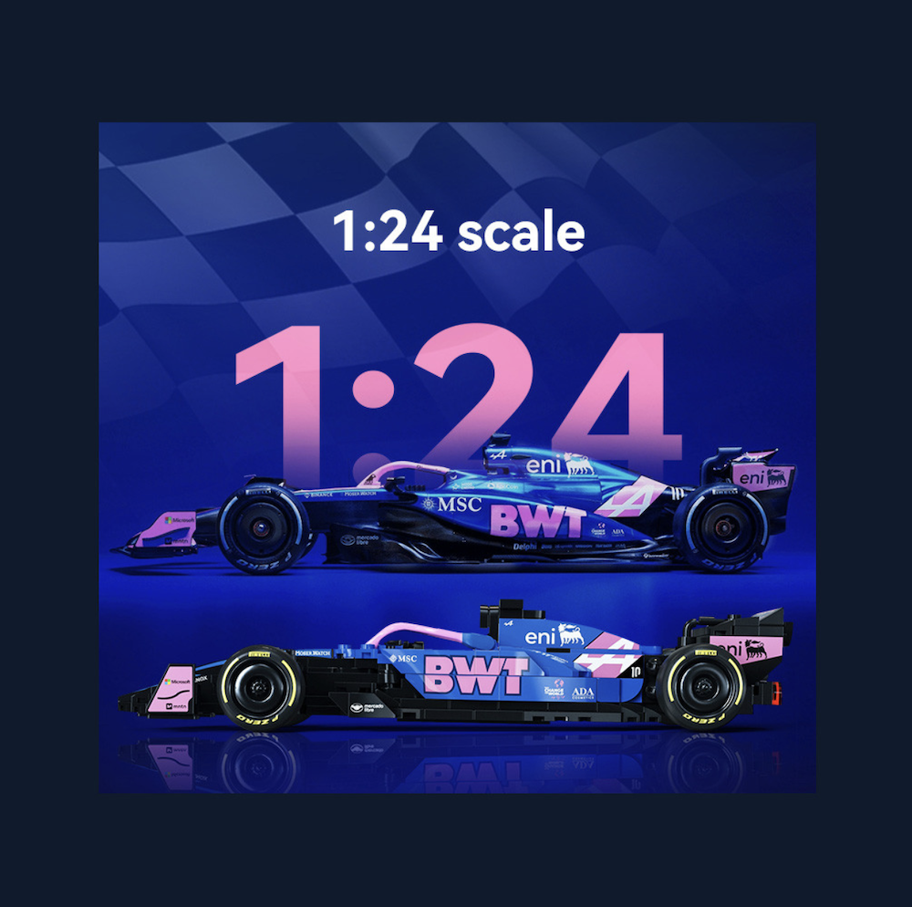 BWT Alpine F1 Team Auto 2172 Teile