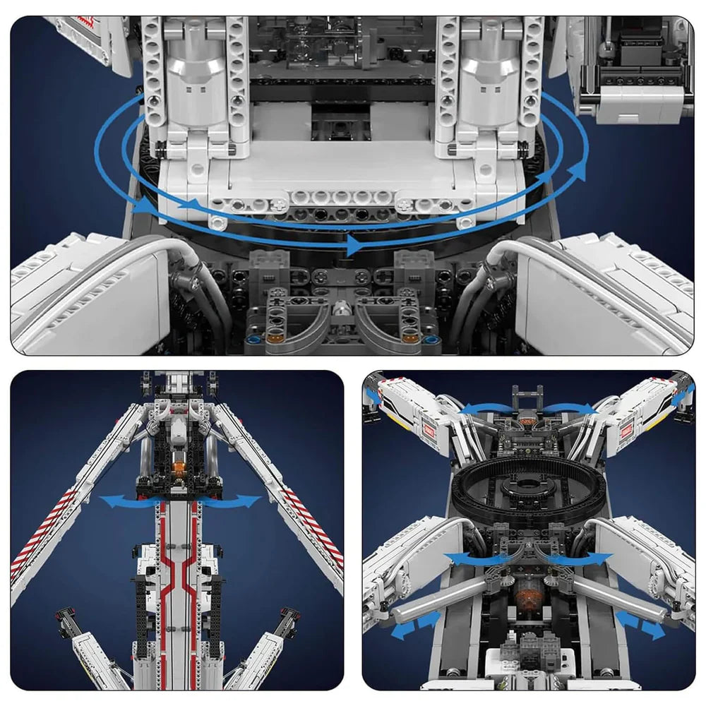 Motorized LTM11200 Crane 8506PCS