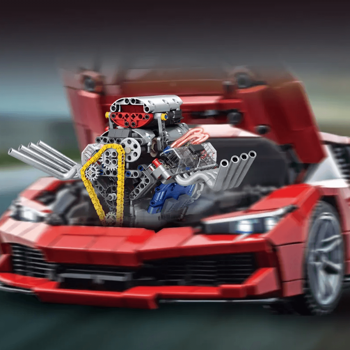 Hot Rod V8 665PCS