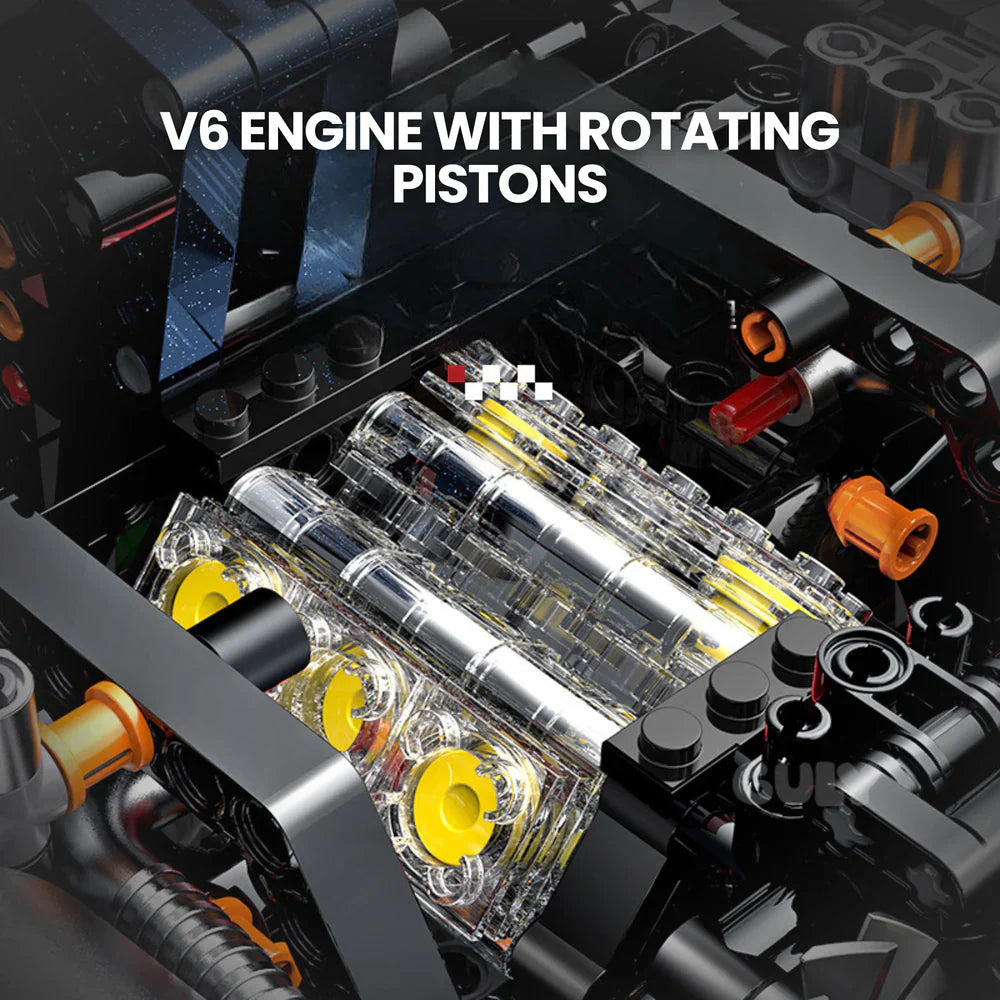 Italienischer V6 „Prancing Horse“ Hypercar 3997 Teile