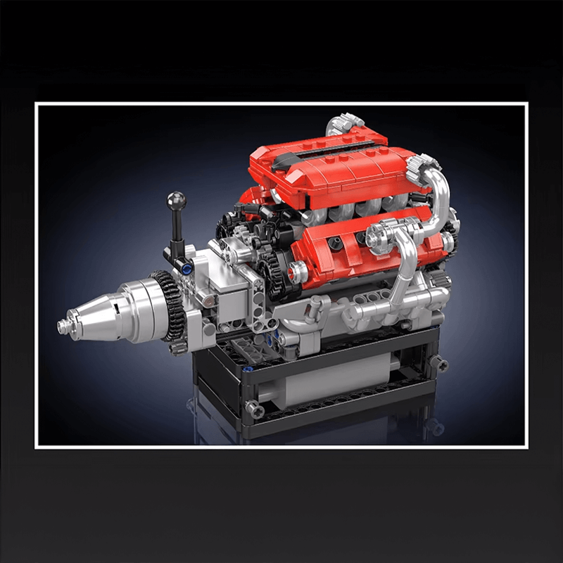 Italienischer V8-Motor 750 Teile
