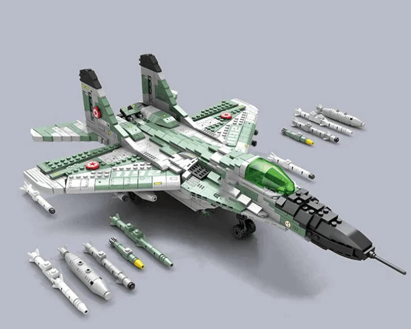 MIG-29 Plane 1837PCS