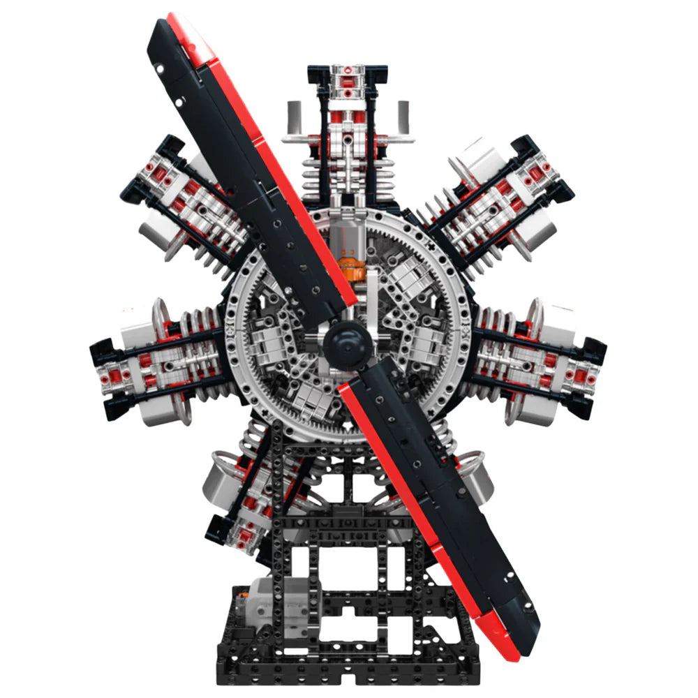 Mechanical Radial Aviation Engine 3090PCS