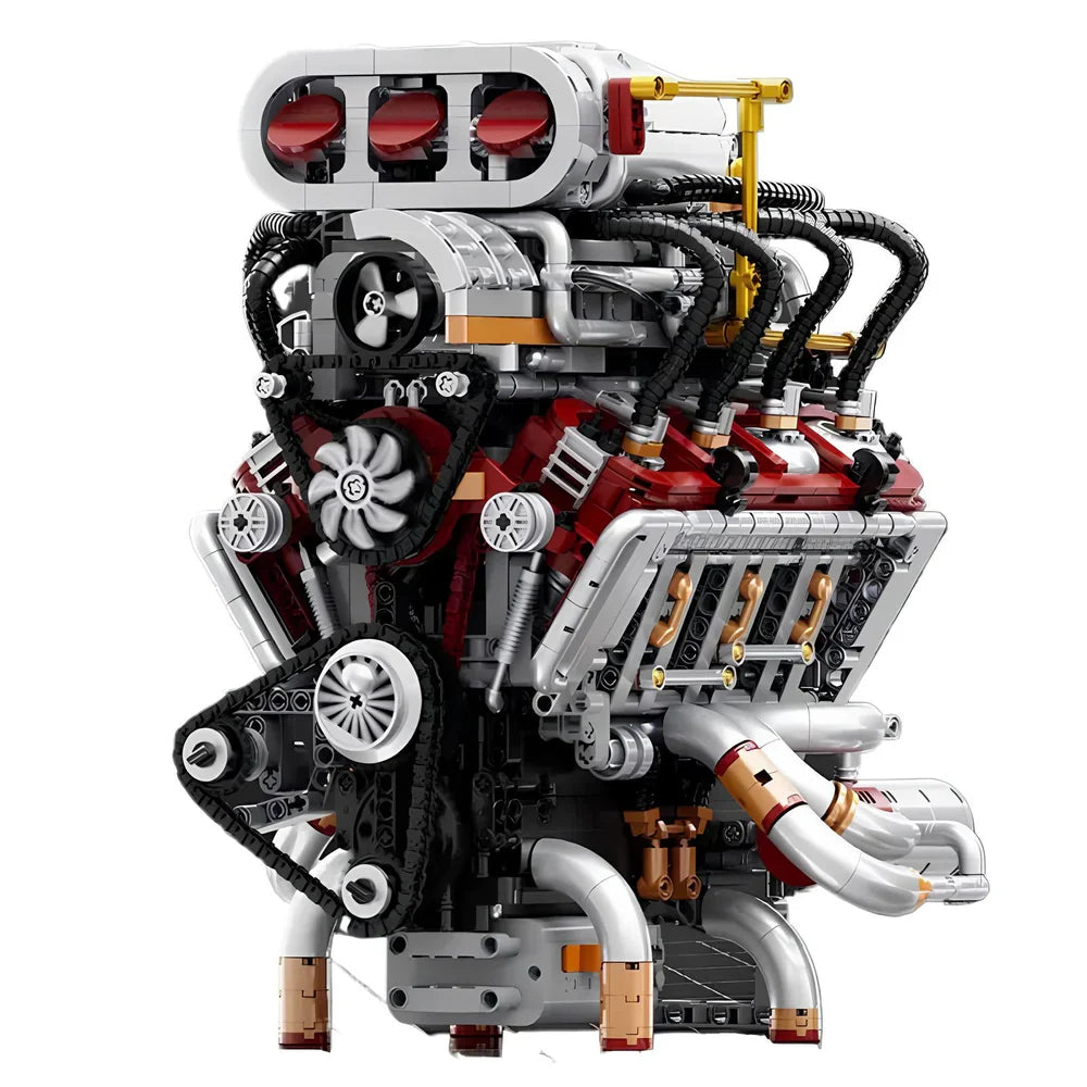 V8 Muscle Engine Supercharged 2346PCS