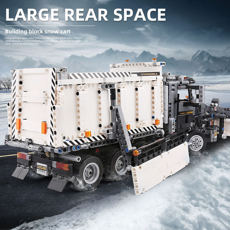 Der Schneepflug-LKW 1694 Teile
