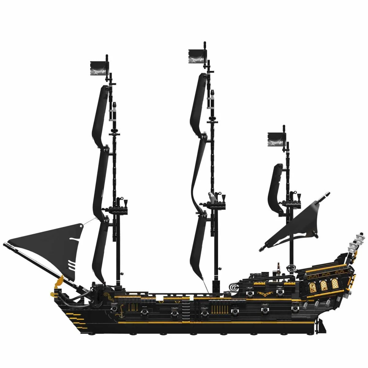 Black Pirate Ship 3180PCS