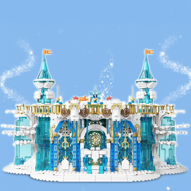 Weihnachts-Schneeburg 1208PCS