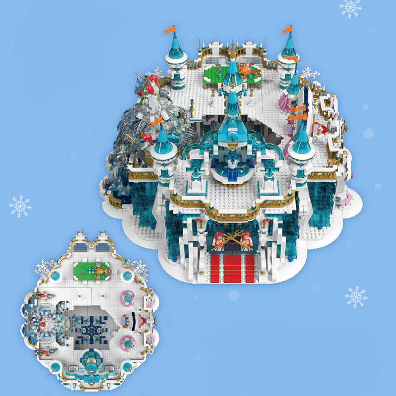 Christmas Snow Castle 1208PCS