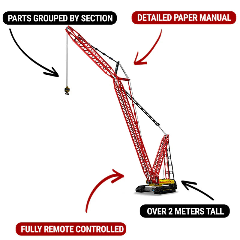 Der Caterpillar Kran 4318PCS