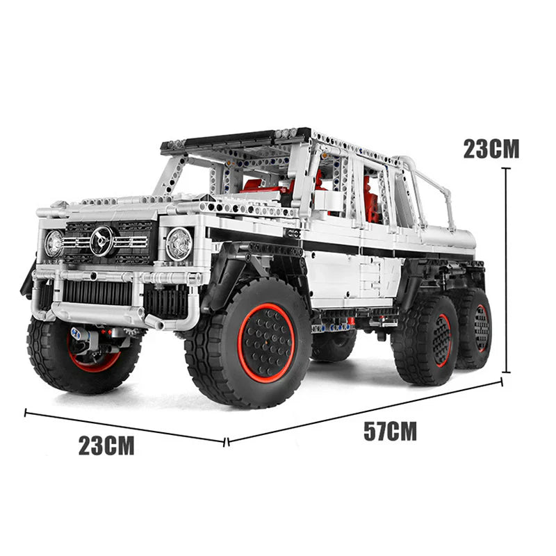 Ultimate 6X6 Off-Roader 3686PCS