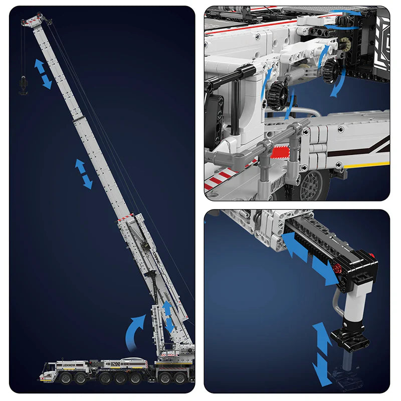 Motorized LTM11200 Crane 8506PCS