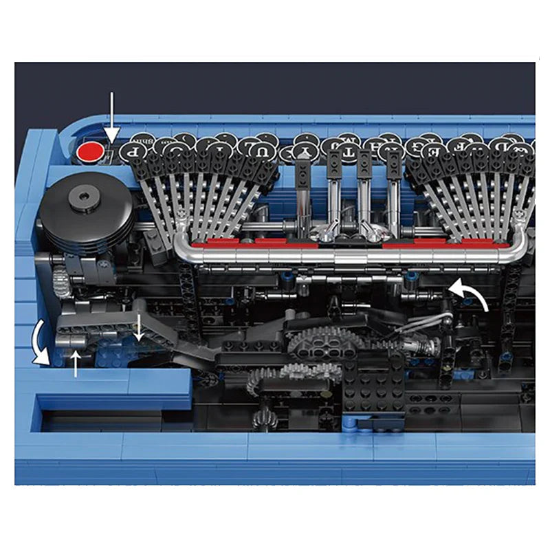 Schreibmaschine 2139 TEILE