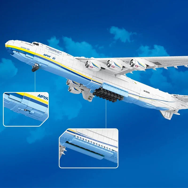 Limitierte Auflage Antonov 225 mit Ständer 5349 Teile