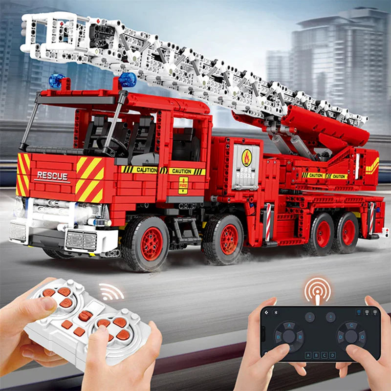 Der Feuerwehrwagen 3266 Teile