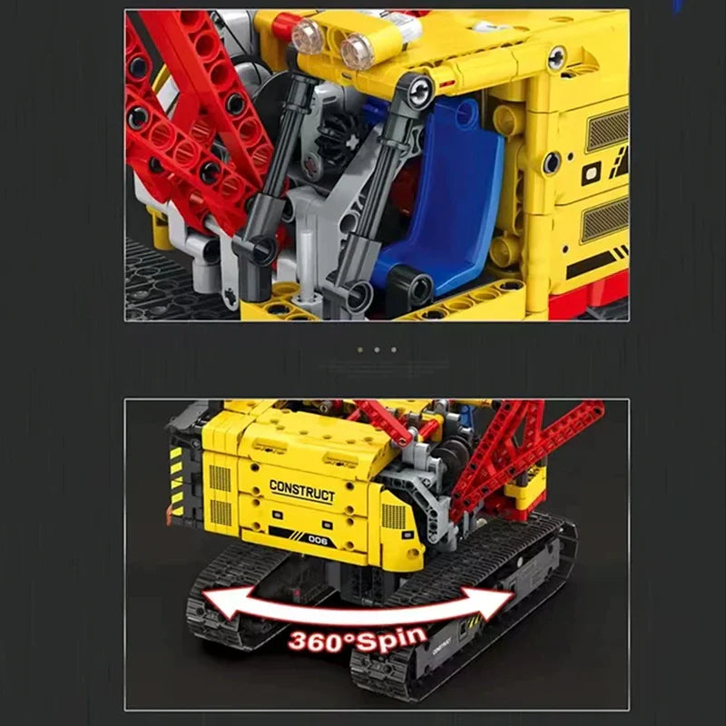 Technic Raupenkran 1322Teile