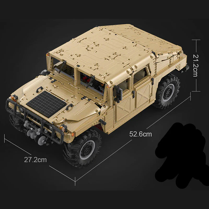 Army Hammer Off-Road Car 3935PCS