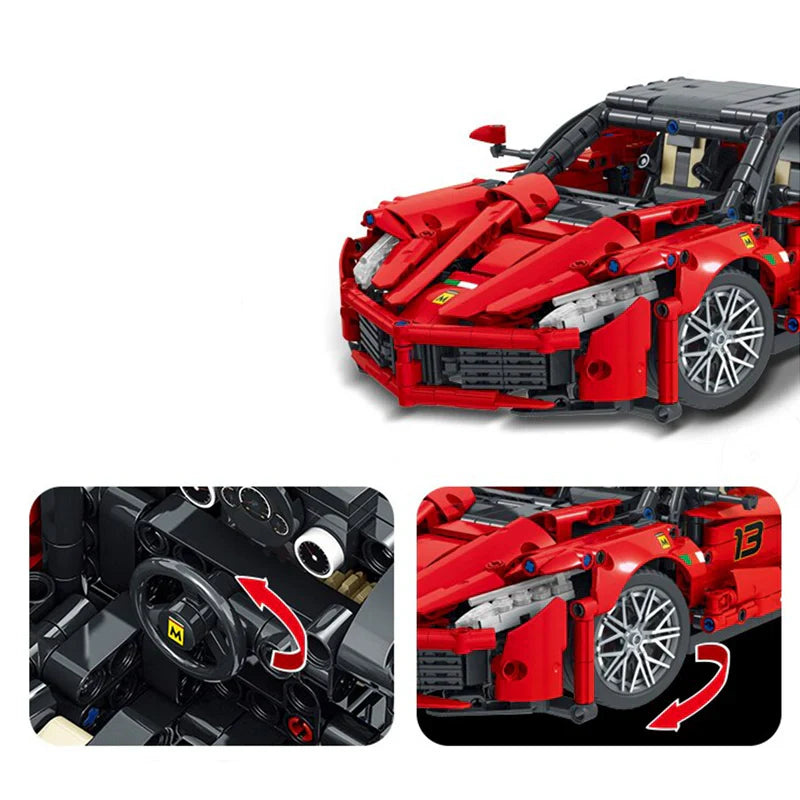 Roter LaFerrari Supersport 1659 Teile