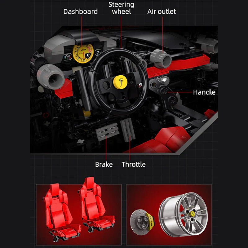 Italienische Premium Edition Hypercar 4738TEILE