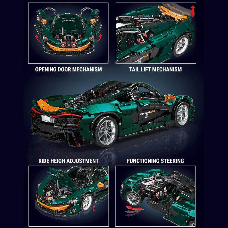 British Racing Green P1 Beast 3268PCS