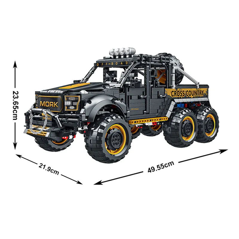Cross contry 6x6 armored 3218PCS