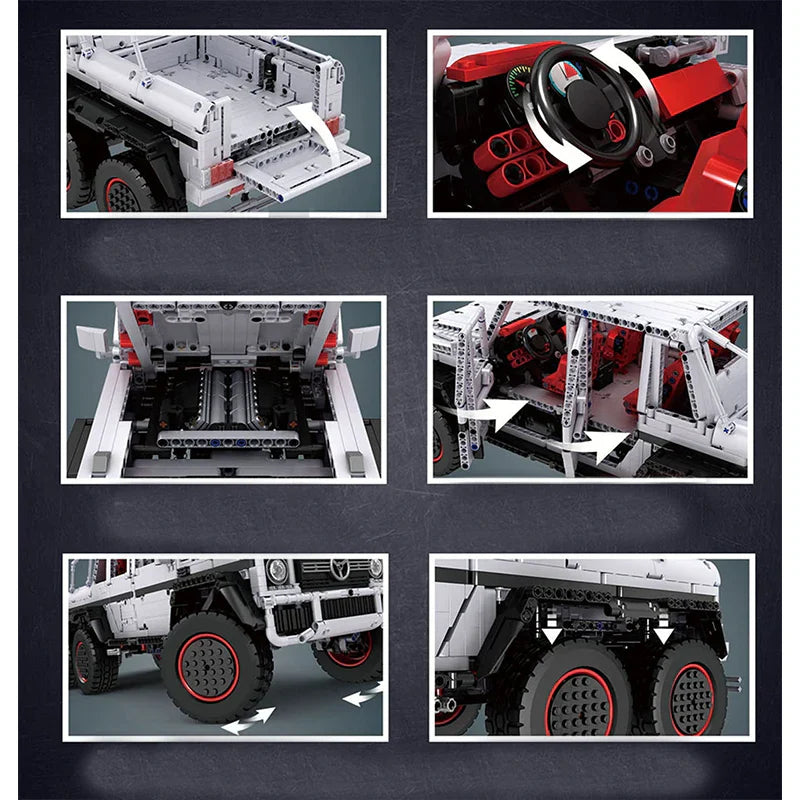 Ultimate 6X6 Off-Roader 3686PCS