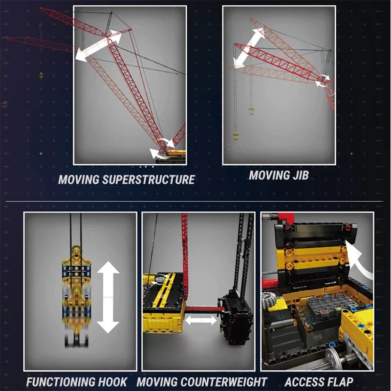 Der Caterpillar Kran 4318PCS