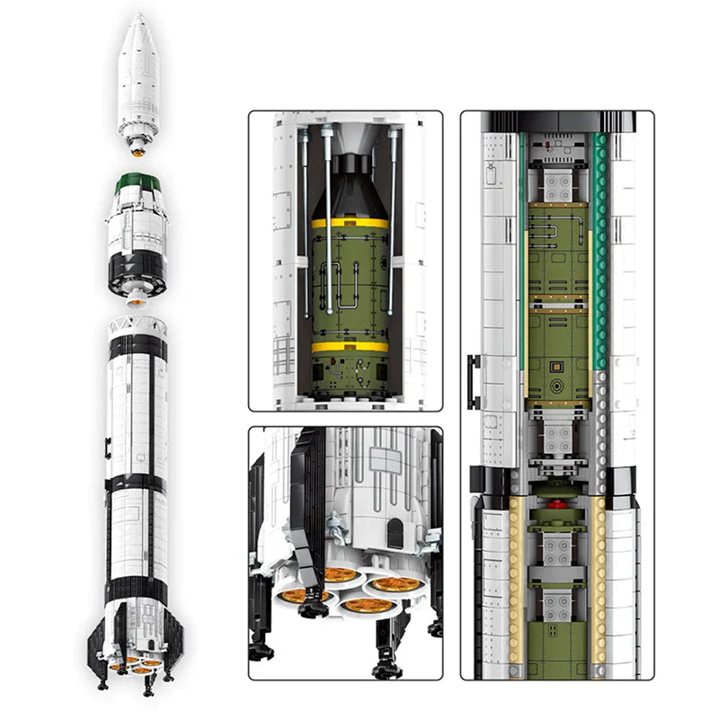 Collector’s Dong Fang Hong CZ-1 Launch 2146PCS