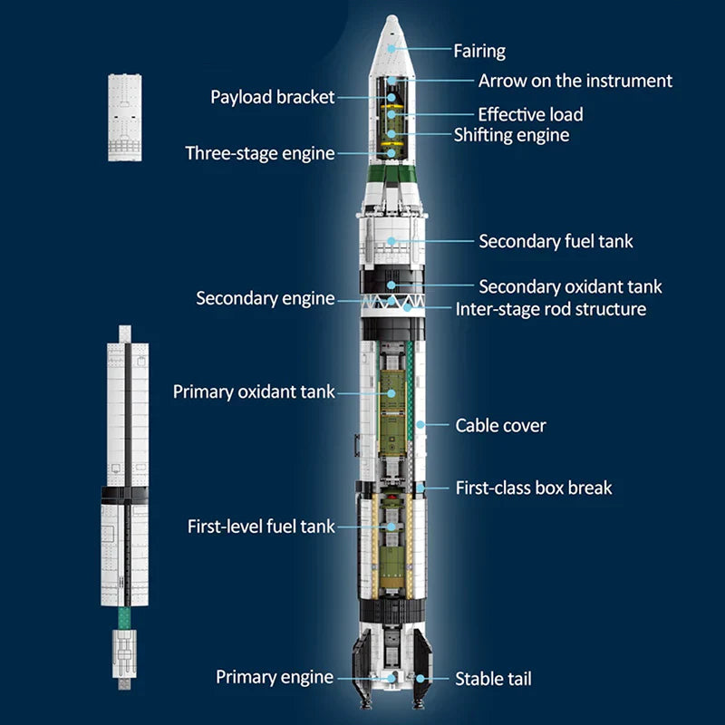 Collector’s Dong Fang Hong CZ-1 Launch 2146PCS