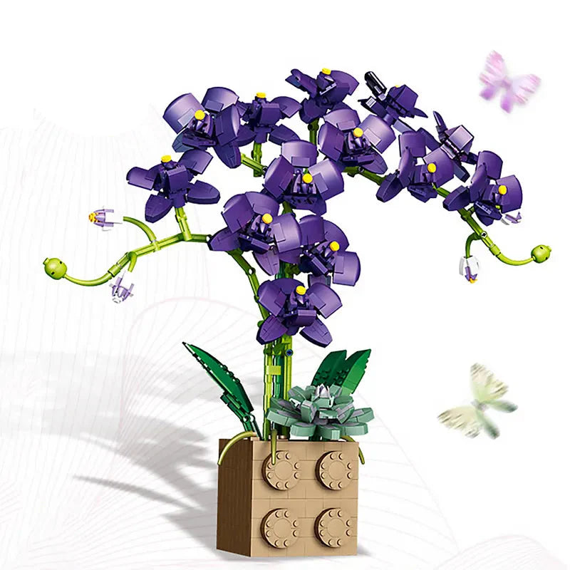 Lila Rose Blume 1369TEILE
