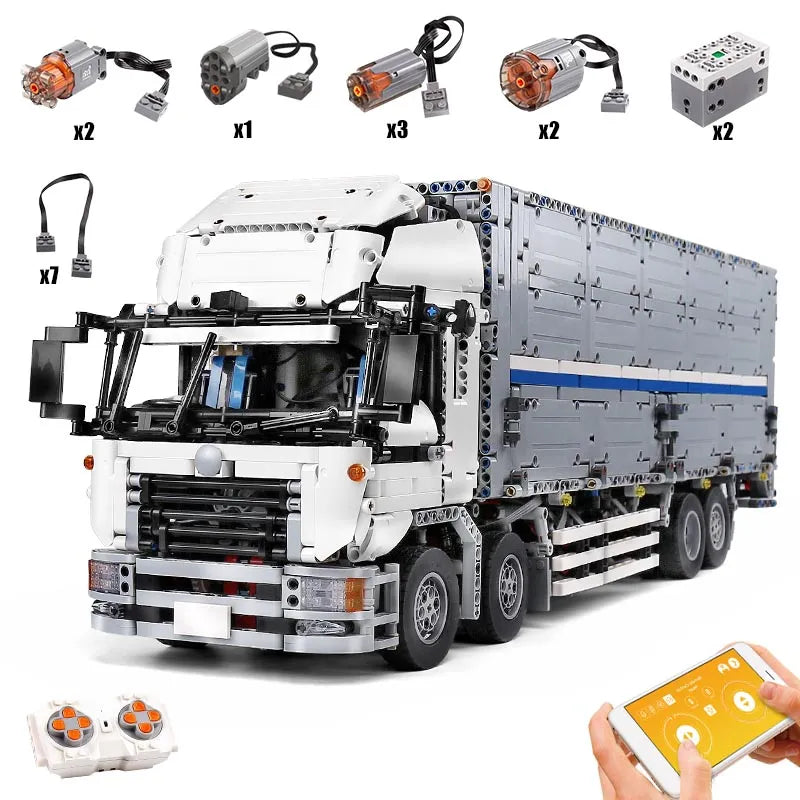 Wing Body Truck 4166PCS