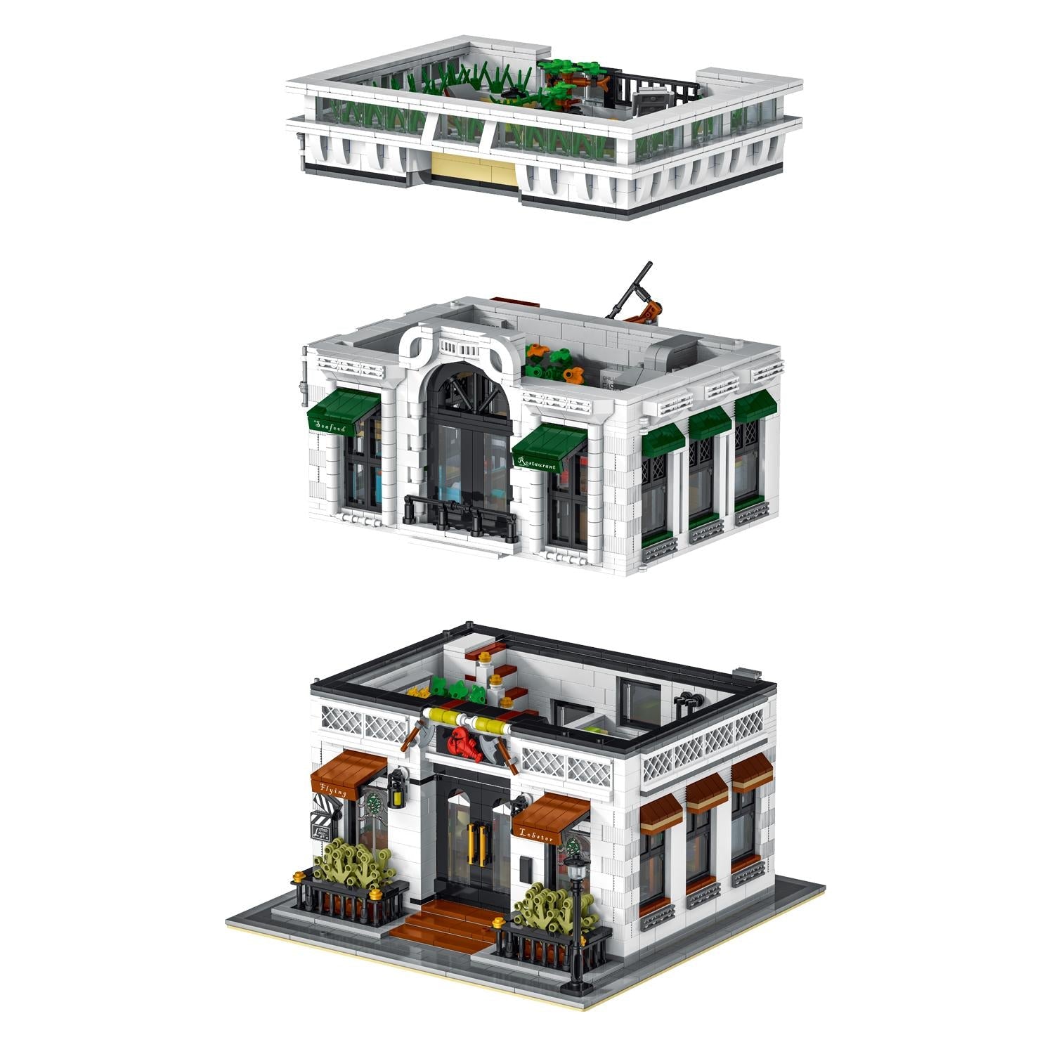 Seafood Restaurant 4132PCS