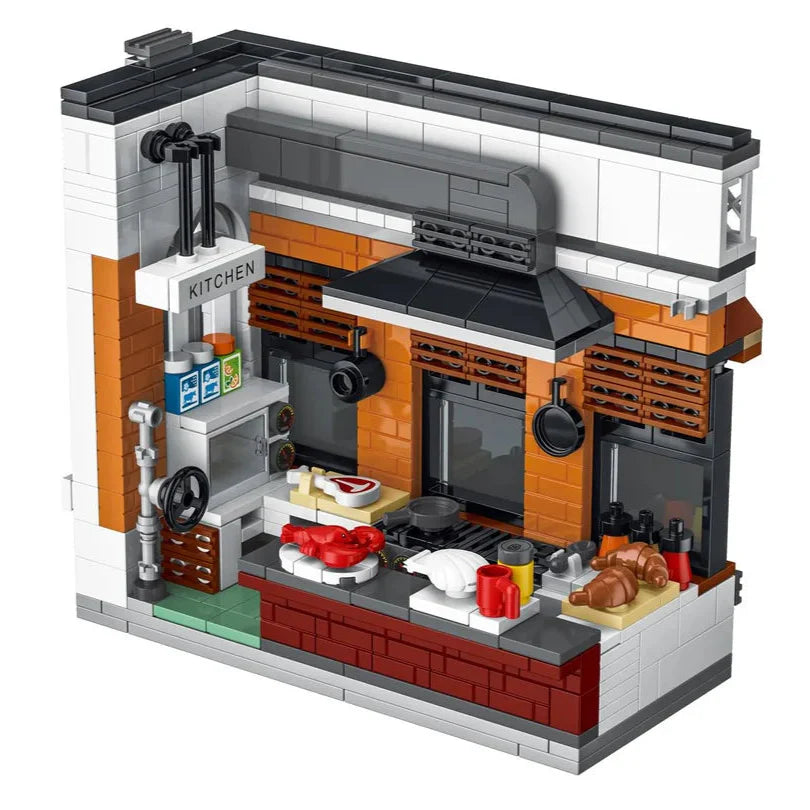 Seafood Restaurant 4132PCS