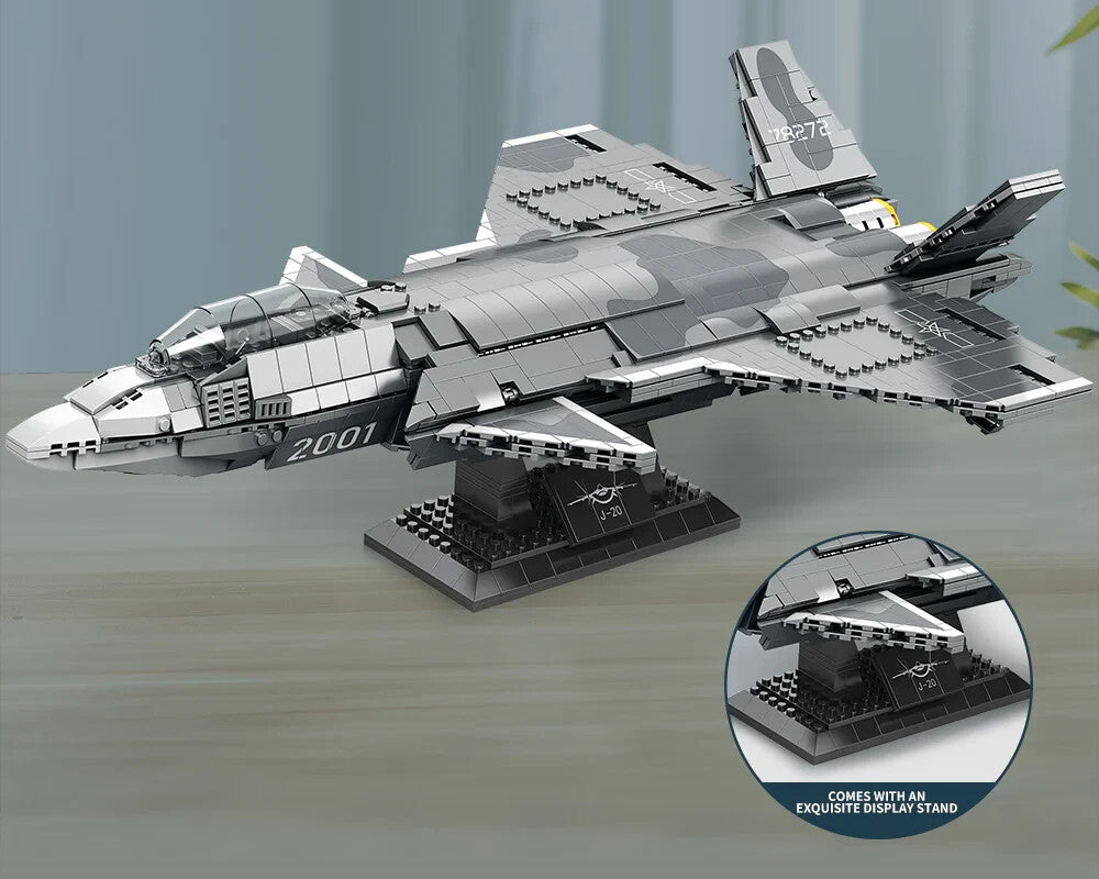 J-20 Fighter Aircraft 1918PCS