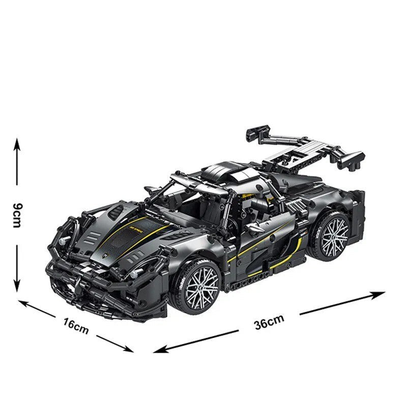 Black Regera R Hypercar 1505PCS