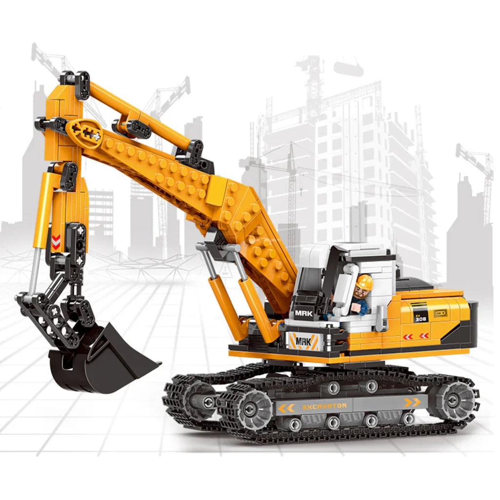 The Excavator 722PCS