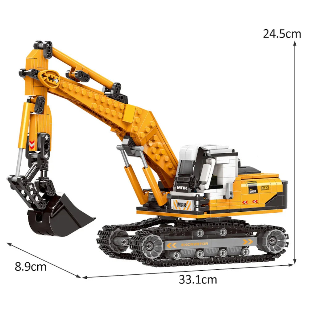 The Excavator 722PCS