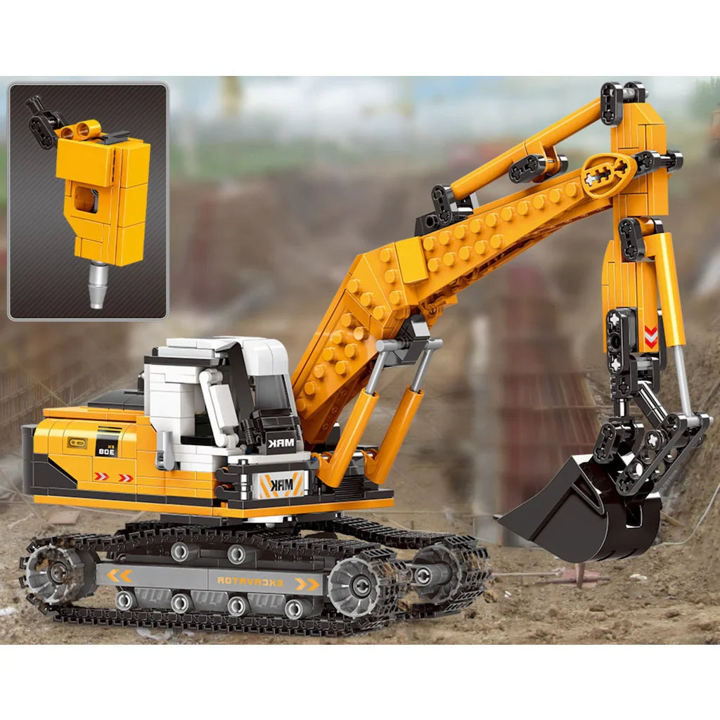 The Excavator 722PCS