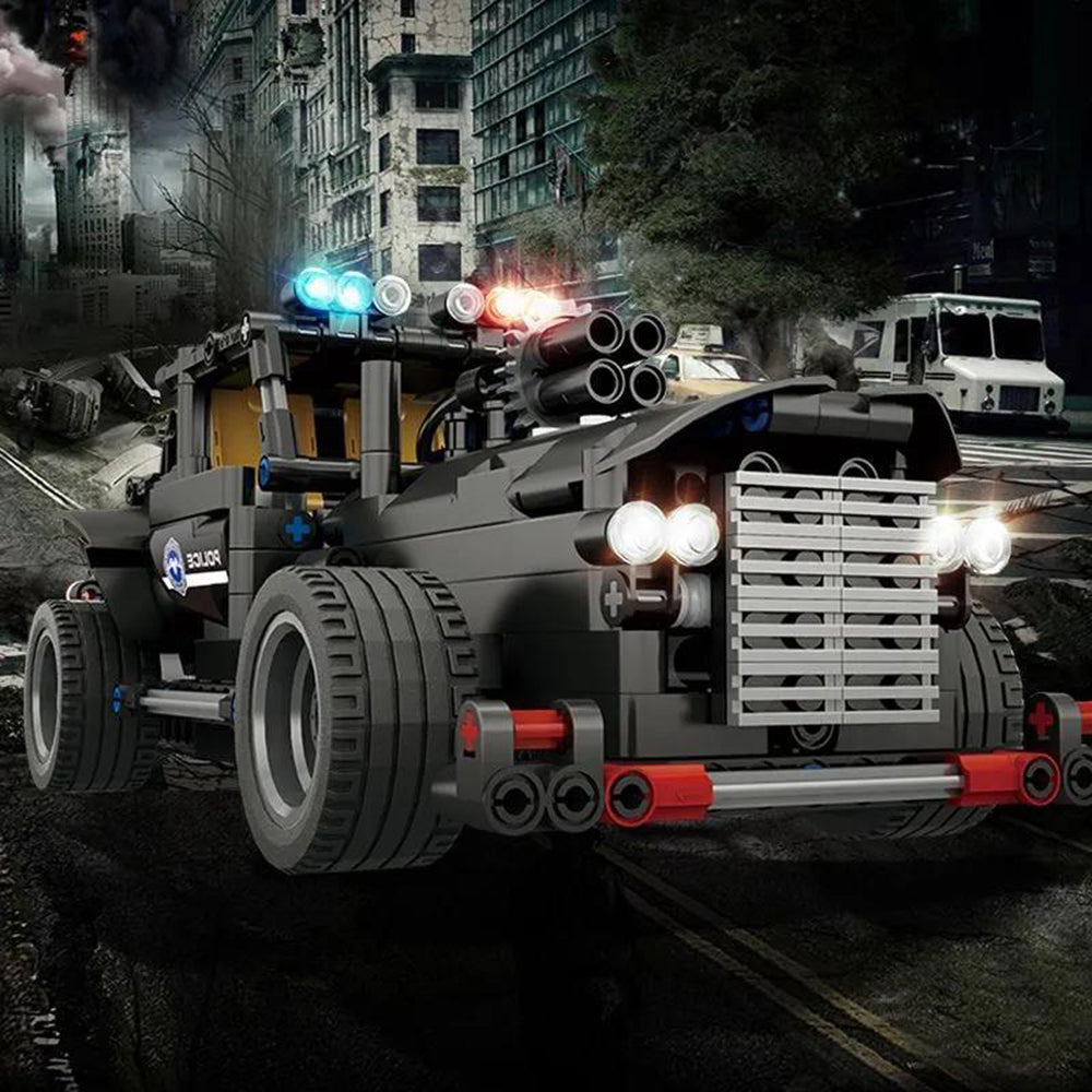Mini Bricks Police Car 464PCS