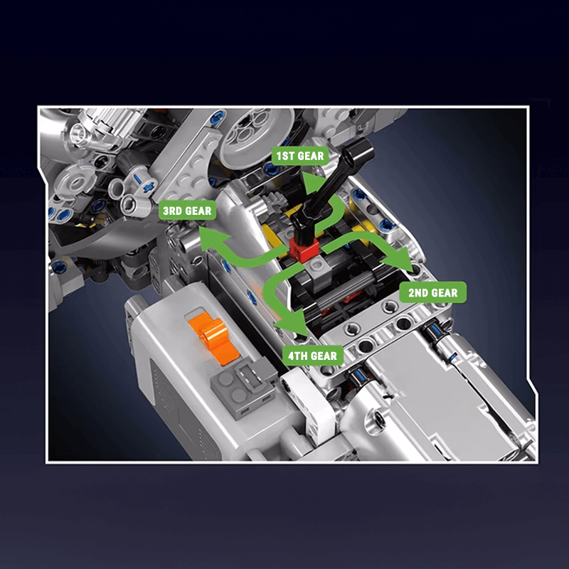 Hypercar W16 Motor & Getriebe 2024 Teile
