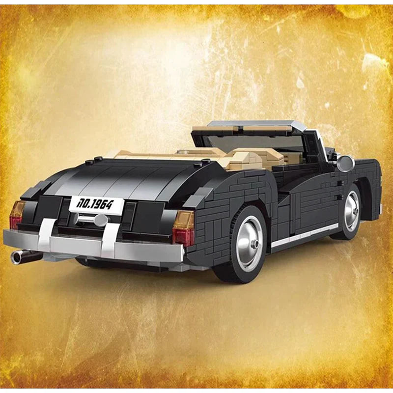 Silberner Cloud Cabrio 1096 Teile